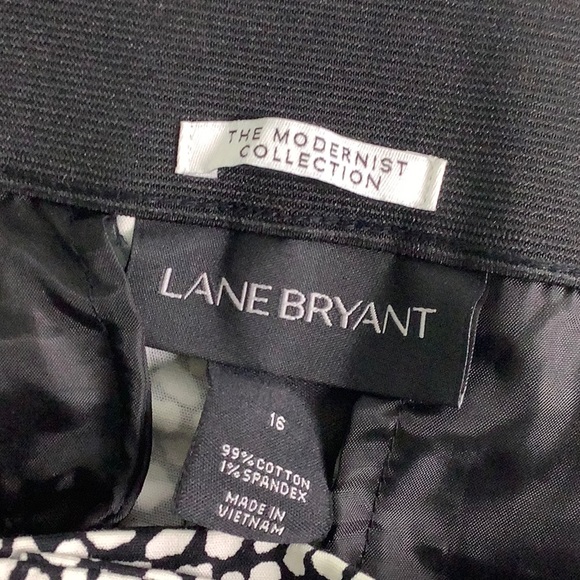 Lane Bryant The Sophie Straight Fit Modernist Collection Ankle Pants SZ 16 NWT - Picture 4 of 12